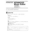KENWOOD KENWOOD_MUSIC_EDITOR Owner's Manual cover photo