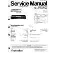 TECHNICS SL-PG370A Service Manual cover photo