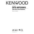 KENWOOD DPX-MP2090U Owner's Manual cover photo