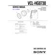 SONY VCLHG0730 Service Manual cover photo