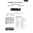 ONKYO DXC110 Service Manual cover photo