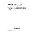 CANON FAX-L100 Parts Catalog cover photo