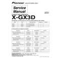 PIONEER X-GX3D/DFLXJ Service Manual cover photo