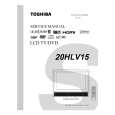 TOSHIBA 20HLV15 Service Manual cover photo