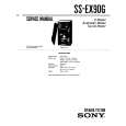 SONY SS-XE90G Service Manual cover photo