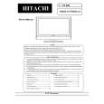 HITACHI 37HDL52 Service Manual cover photo