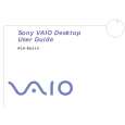 SONY PCV-RX312 VAIO Owner's Manual cover photo