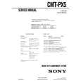 SONY CMTPX5 Service Manual cover photo