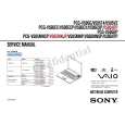 SONY PCGV505ECP Service Manual cover photo