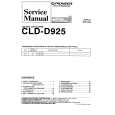 PIONEER CLDD925 Service Manual cover photo