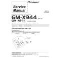 PIONEER GM-X944-2 Service Manual cover photo