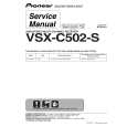 PIONEER VSX-C502-S/FLXU Service Manual cover photo