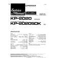 PIONEER KP2020EW Service Manual cover photo