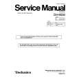 TECHNICS SH8058 Service Manual cover photo