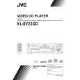 JVC XL-SV23GD Owner's Manual cover photo