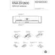 KENWOOD KNADV2600 Service Manual cover photo