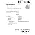 SONY LBT-N455 Service Manual cover photo
