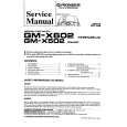 PIONEER GM-X502 X1H/UC Service Manual cover photo