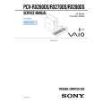 SONY PCVRX260DS Service Manual cover photo