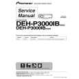 PIONEER DEH-P3000IB/XS/ES Service Manual cover photo