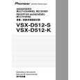 PIONEER VSX-D512-K/FXJI Owner's Manual cover photo