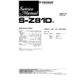 PIONEER S-Z81D Service Manual cover photo