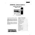 ONKYO CR185 Service Manual cover photo