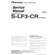 PIONEER S-LF3-CR Service Manual cover photo