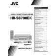 JVC HR-S8700EK Owner's Manual cover photo