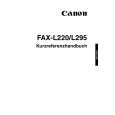 CANON FAX-L220 Quick Start cover photo