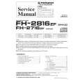 PIONEER FH2716ZF/X1H/UC (F Service Manual cover photo