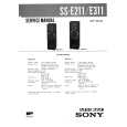 SONY SSE311 Service Manual cover photo