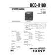 SONY HCDH100 Service Manual cover photo