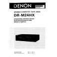 DENON DR-M24HX Owner's Manual cover photo