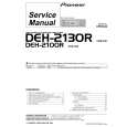 PIONEER DEH-2130R/XN/EW Service Manual cover photo