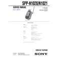 SONY SPPN1020 Service Manual cover photo