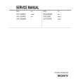 SONY VPLX2000E Service Manual cover photo