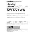 PIONEER XW-DV1WS/NTXJ Service Manual cover photo