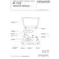 KENWOOD P110 Service Manual cover photo