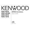 KENWOOD KDC-2018 Owner's Manual cover photo