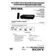 SONY SLVX715ME Service Manual cover photo