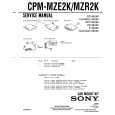 SONY CPM-MZE2K Service Manual cover photo