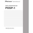 PIONEER CU-PDSP-1/EW Owner's Manual cover photo