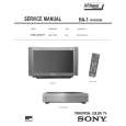 SONY KW-34HD1 Service Manual cover photo