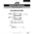 JVC KSFX901 Service Manual cover photo