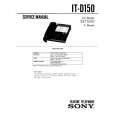 SONY ITD150 Service Manual cover photo