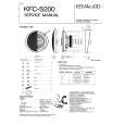 KENWOOD KFCS200 Service Manual cover photo