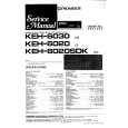 PIONEER KEH6020/SDK Service Manual cover photo