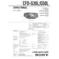 SONY CFDG50L Service Manual cover photo