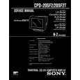 SONY CPD-20SF2 Owner's Manual cover photo